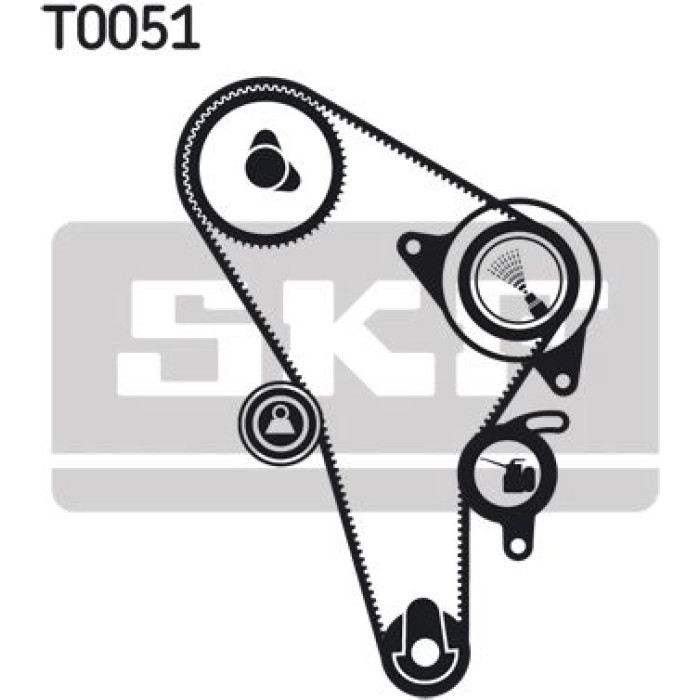 SKF VKMA 01010 Zahnriemensatz SKF VKMA 01010 Zahnriemensatz