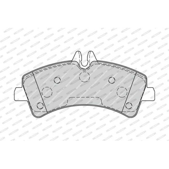 Ferodo FVR1779 Bremsbelagsatz, Scheibenbremse PREMIER ECO FRICTION