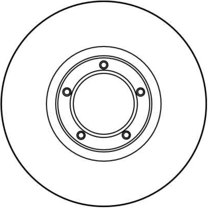 TRW DF1623 Bremsscheibe TRW DF1623 Bremsscheibe