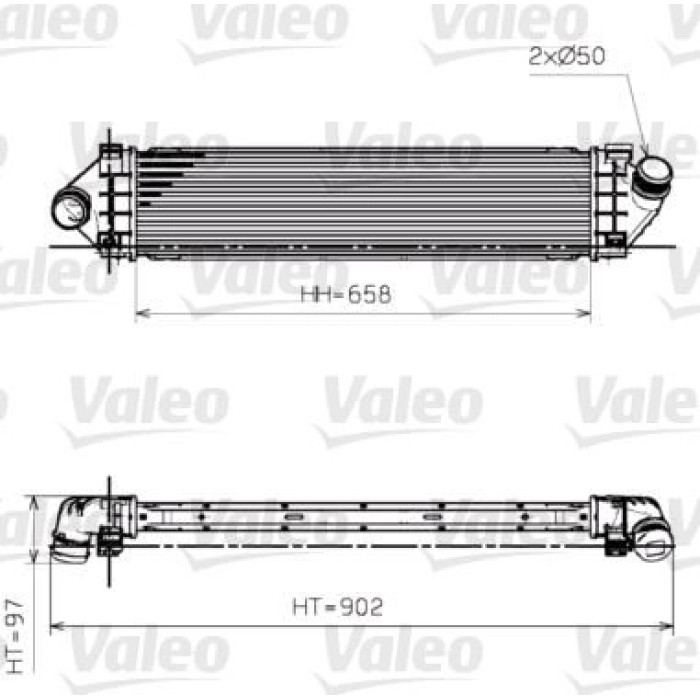 Valeo 818246 Ladeluftkühler Valeo 818246 Ladeluftkühler
