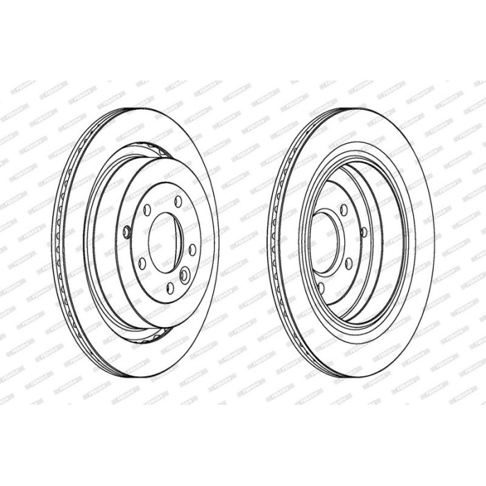 Ferodo DDF1433C-1 Bremsscheibe PREMIER Ferodo DDF1433C-1 Bremsscheibe PREMIER