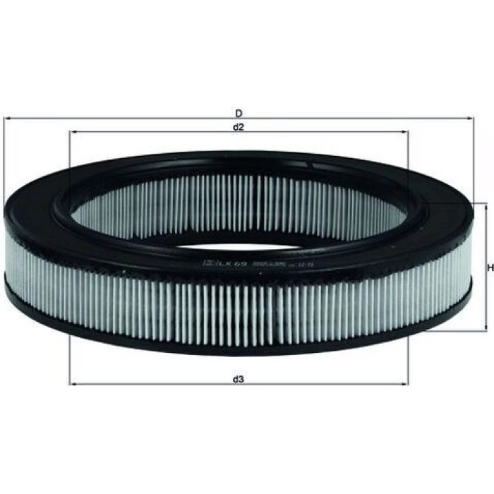 Knecht LX 69 Luftfilter Knecht LX 69 Luftfilter