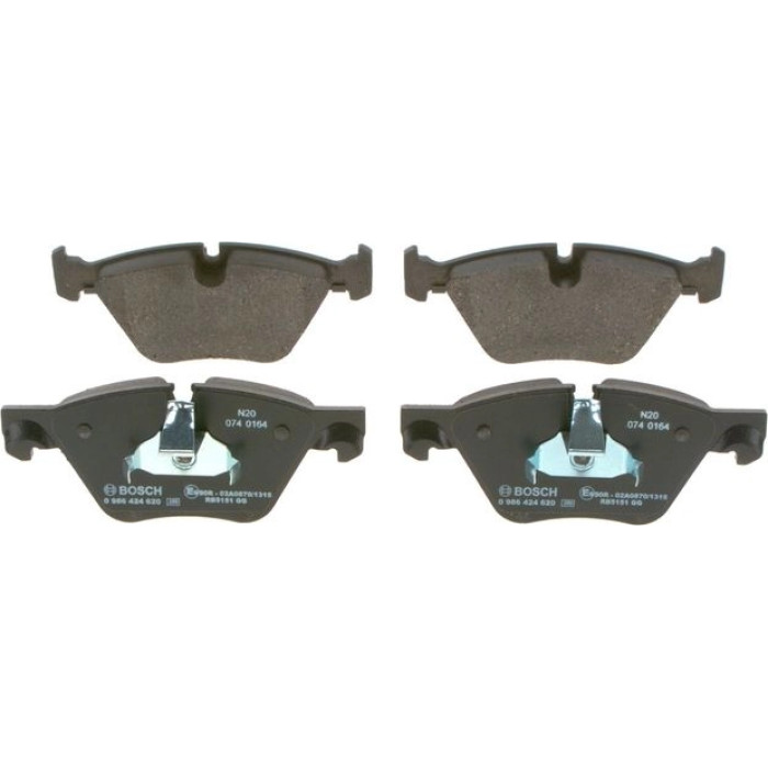 BOSCH 0 986 424 620 Bremsbelagsatz, Scheibenbremse BOSCH 0 986 424 620 Bremsbelagsatz, Scheibenbremse