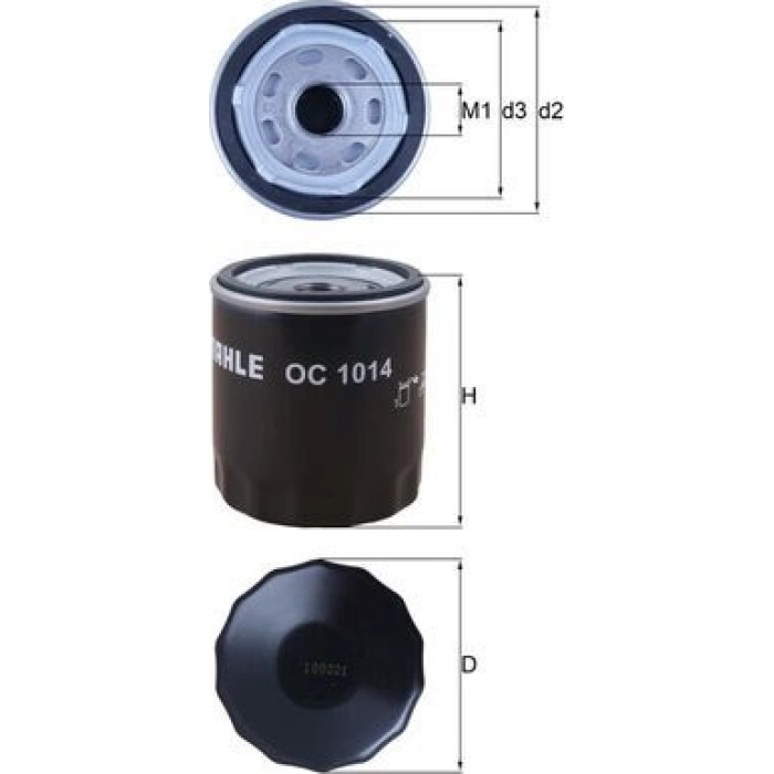 Knecht OC 1014 Ölfilter Knecht OC 1014 Ölfilter