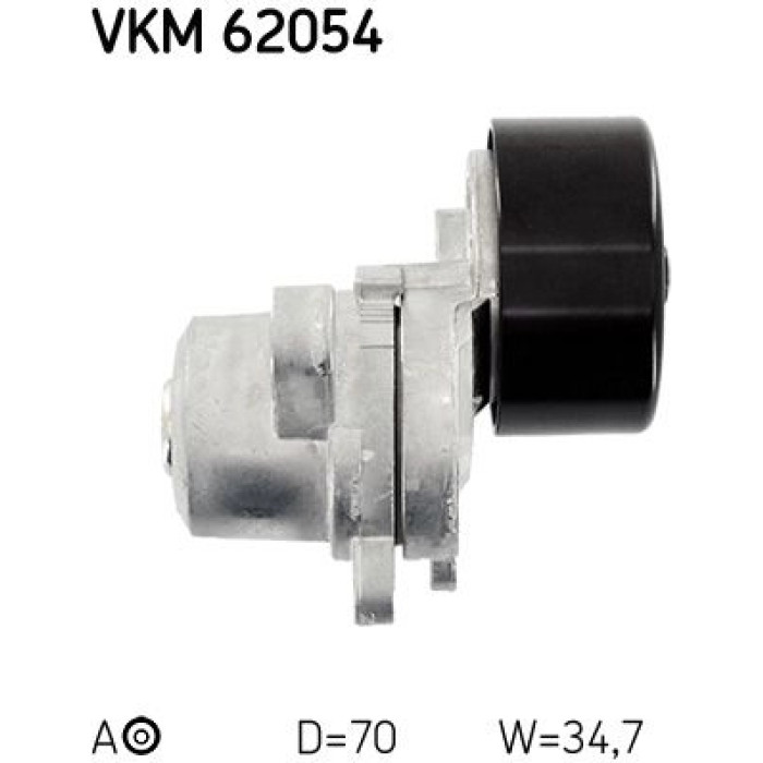 SKF VKM 62054 Spannrolle, Keilrippenriemen