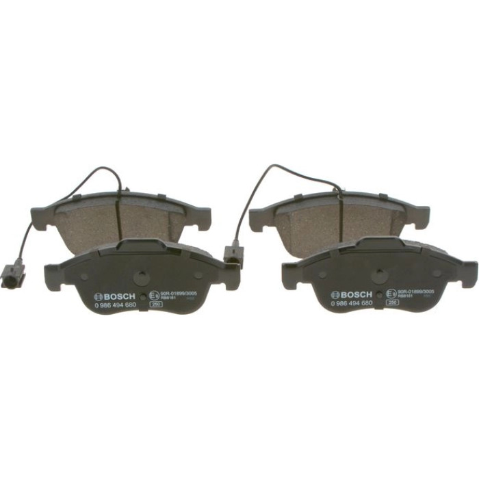 BOSCH 0 986 494 680 Bremsbelagsatz, Scheibenbremse BOSCH 0 986 494 680 Bremsbelagsatz, Scheibenbremse