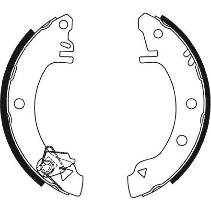 TRW GS8320 Bremsbackensatz