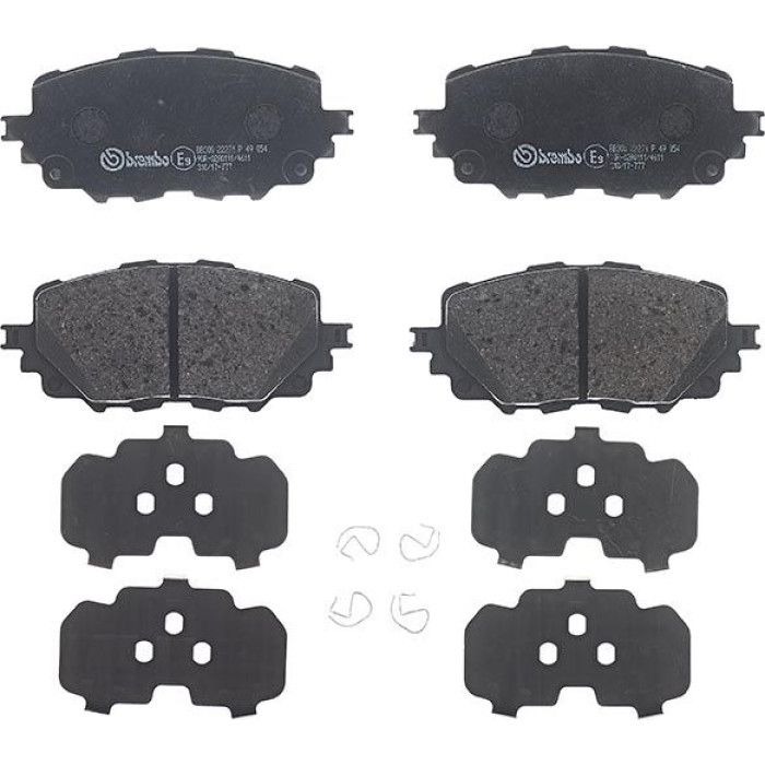 Brembo P 49 054 Bremsbelagsatz, Scheibenbremse PRIME LINE Brembo P 49 054 Bremsbelagsatz, Scheibenbremse PRIME LINE