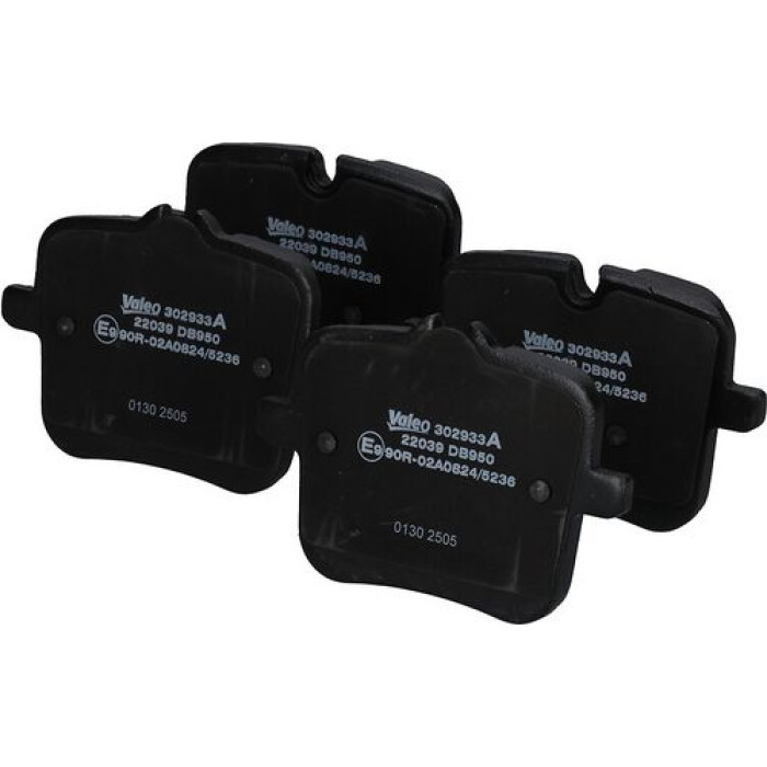 Valeo 302933A Bremsbelagsatz, Scheibenbremse EXPERT