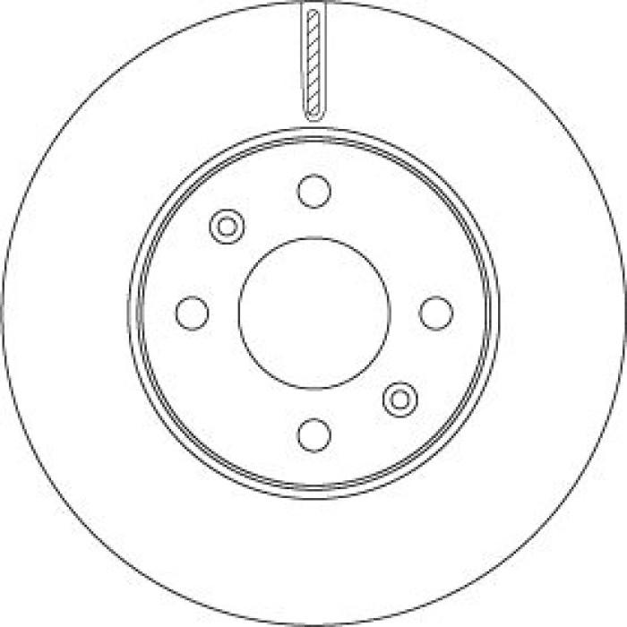 TRW DF6794 Bremsscheibe