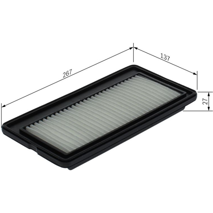 BOSCH 1 987 429 167 Luftfilter