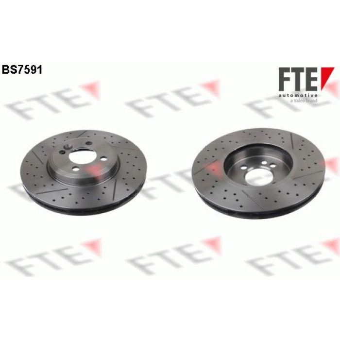 FTE 9072801 Bremsscheibe