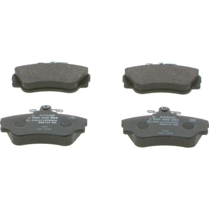 BOSCH 0 986 460 989 Bremsbelagsatz, Scheibenbremse BOSCH 0 986 460 989 Bremsbelagsatz, Scheibenbremse