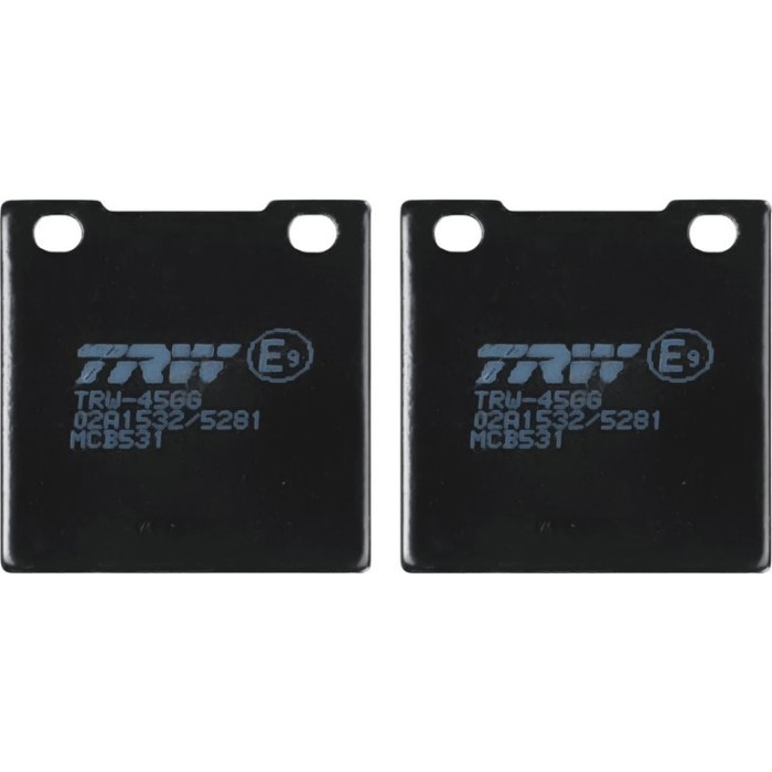 TRW MCB531 Bremsbelagsatz, Scheibenbremse Organic Allround