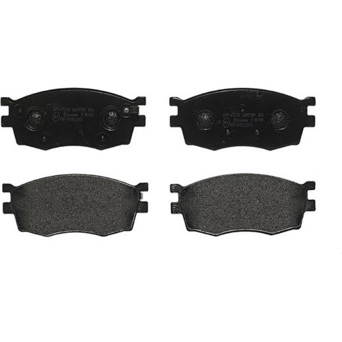 Brembo P 30 026 Bremsbelagsatz, Scheibenbremse PRIME LINE Brembo P 30 026 Bremsbelagsatz, Scheibenbremse PRIME LINE