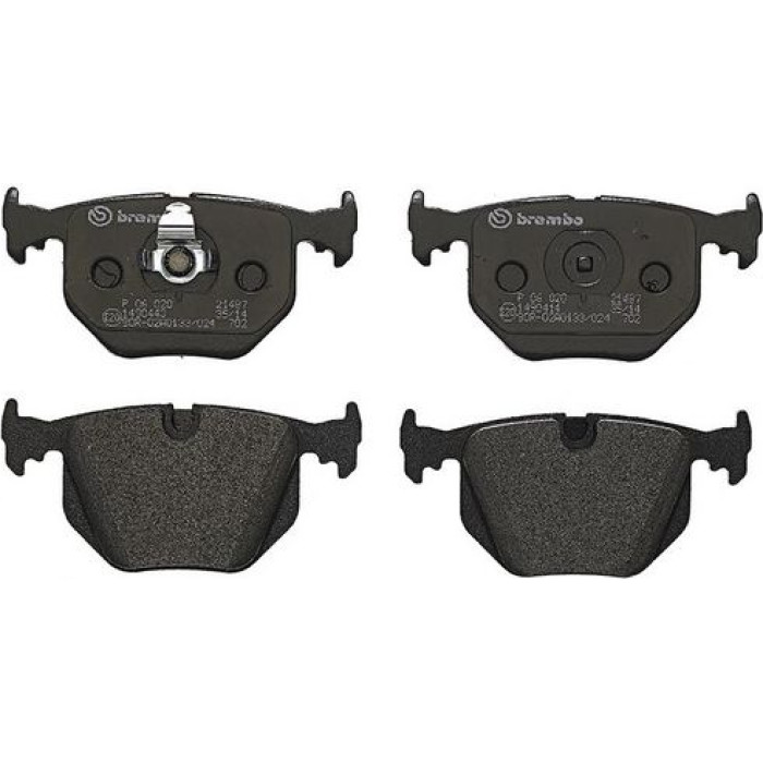 Brembo P 06 020 Bremsbelagsatz, Scheibenbremse PRIME LINE Brembo P 06 020 Bremsbelagsatz, Scheibenbremse PRIME LINE