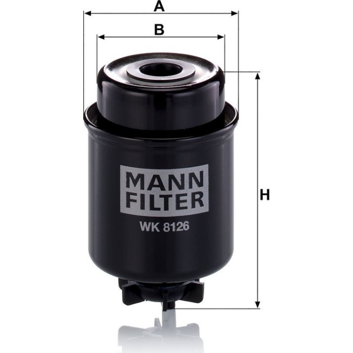 Mann-Filter WK 8126 Kraftstofffilter Mann-Filter WK 8126 Kraftstofffilter