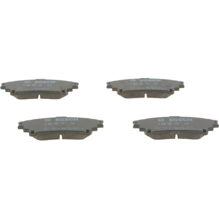 BOSCH 0 986 495 174 Bremsbelagsatz, Scheibenbremse BOSCH 0 986 495 174 Bremsbelagsatz, Scheibenbremse