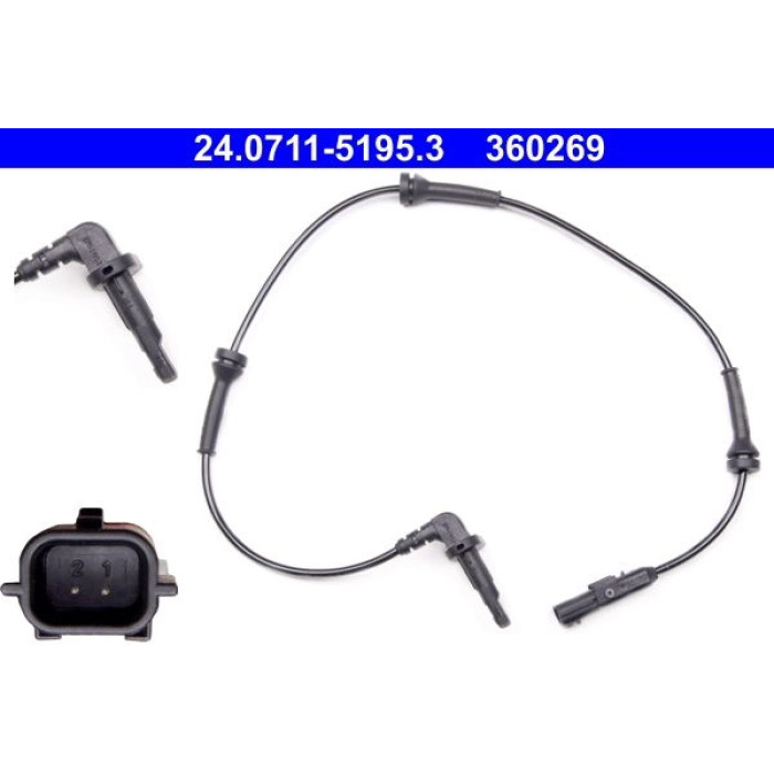 ATE 24.0711-5195.3 Sensor, Raddrehzahl ATE 24.0711-5195.3 Sensor, Raddrehzahl