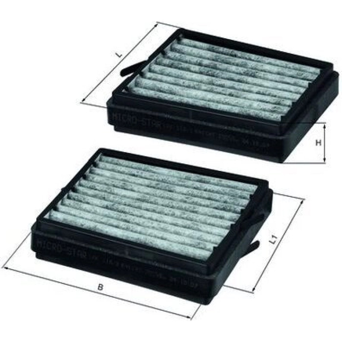Knecht LKK 116/S Filter, Innenraumluft Knecht LKK 116/S Filter, Innenraumluft