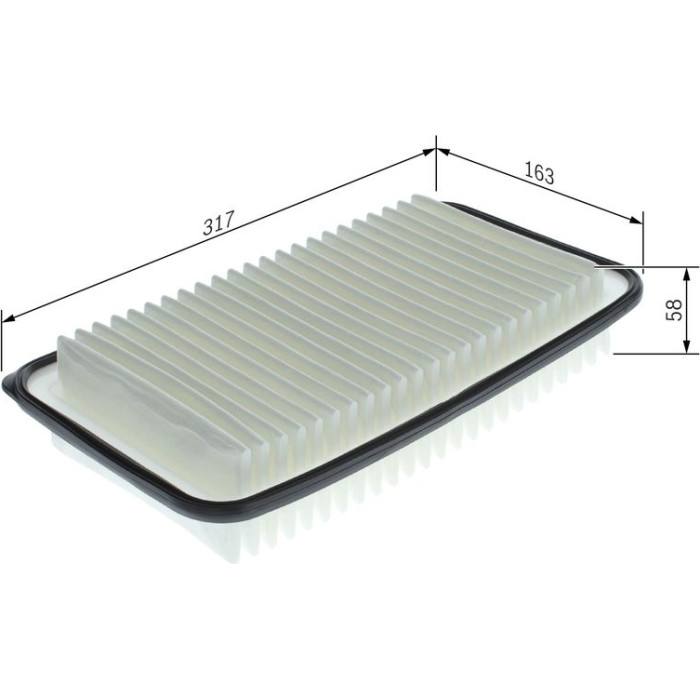 BOSCH 1 987 429 183 Luftfilter BOSCH 1 987 429 183 Luftfilter