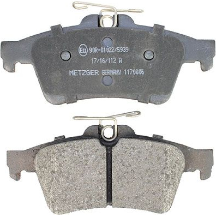 Metzger 1170006 Bremsbelagsatz, Scheibenbremse Metzger 1170006 Bremsbelagsatz, Scheibenbremse