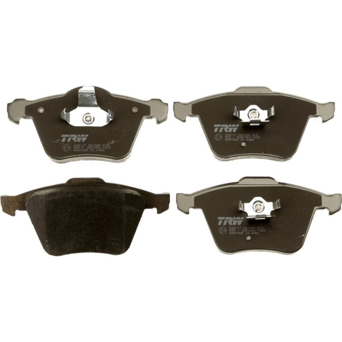 TRW GDB1565 Bremsbelagsatz, Scheibenbremse COTEC TRW GDB1565 Bremsbelagsatz, Scheibenbremse COTEC