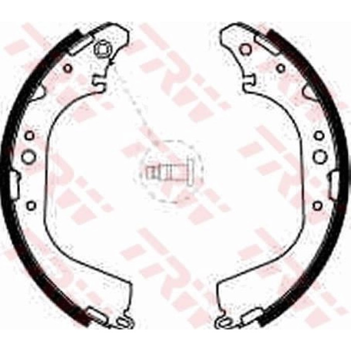 TRW GS8601 Bremsbackensatz