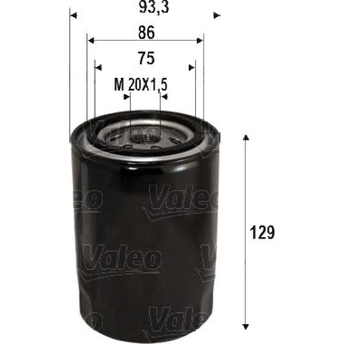 Valeo 586116 Ölfilter Valeo 586116 Ölfilter