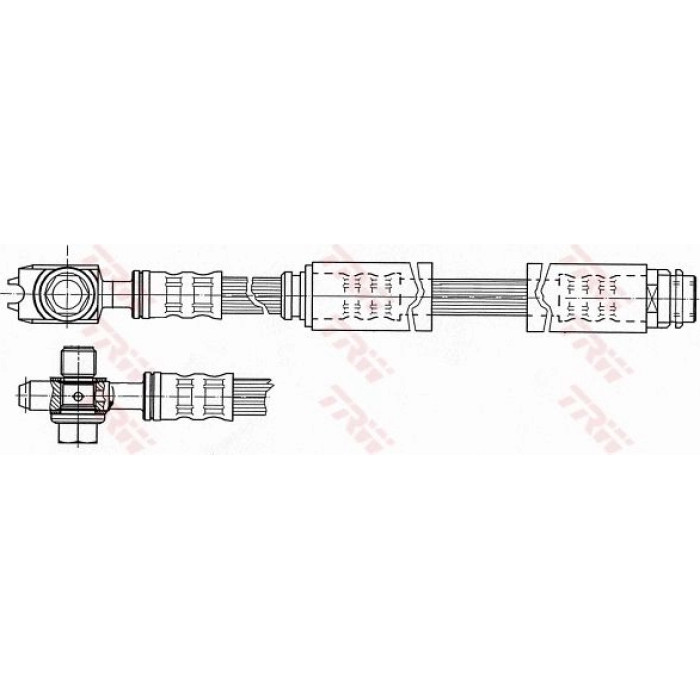 TRW PHD946 Bremsschlauch TRW PHD946 Bremsschlauch