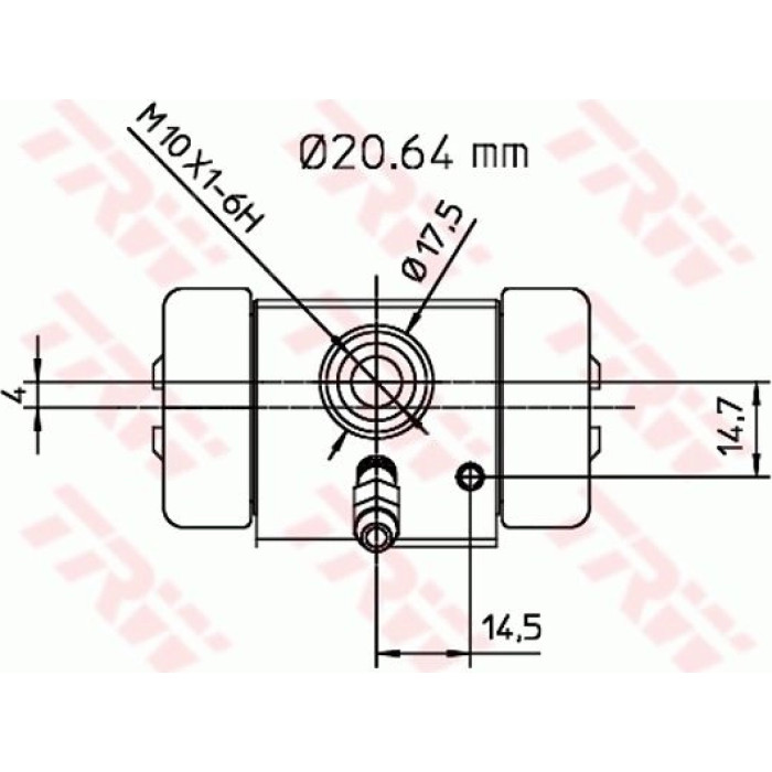 TRW BWF113 Radbremszylinder TRW BWF113 Radbremszylinder