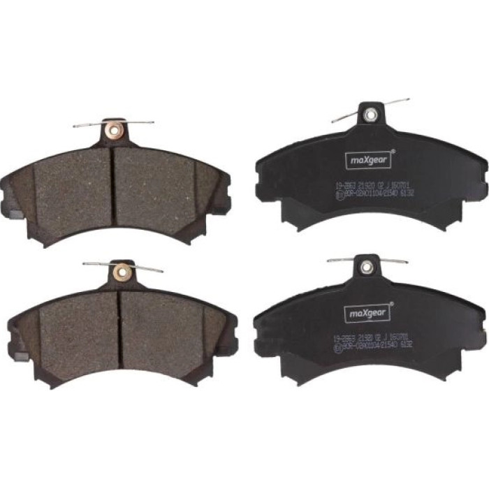 Maxgear 19-2863 Bremsbelagsatz, Scheibenbremse