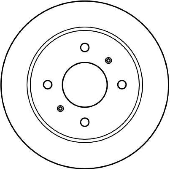 TRW DF2592 Bremsscheibe TRW DF2592 Bremsscheibe