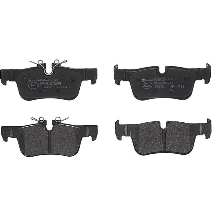 Brembo P 06 094 Bremsbelagsatz, Scheibenbremse PRIME LINE