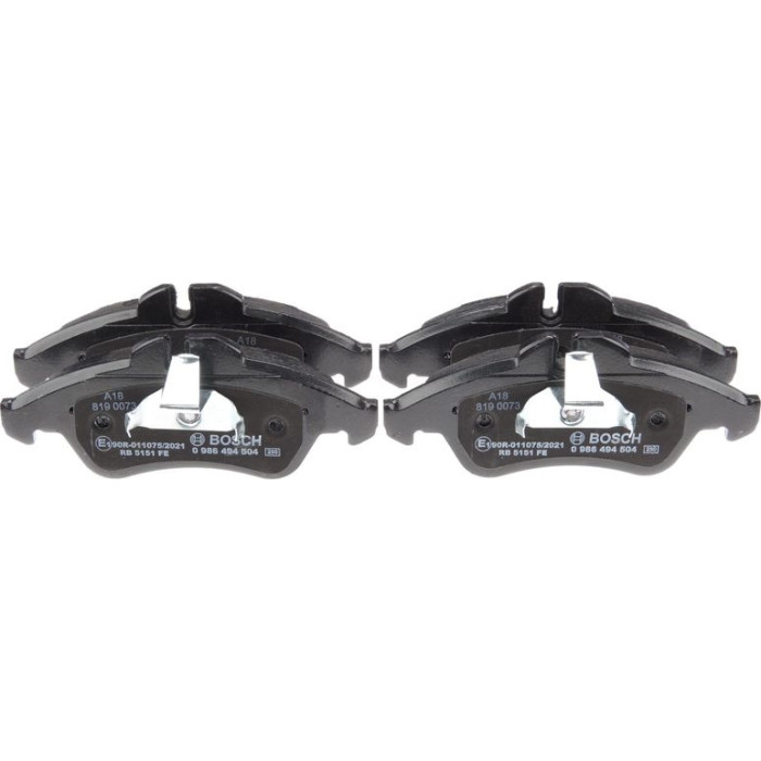 BOSCH 0 986 494 504 Bremsbelagsatz, Scheibenbremse BOSCH 0 986 494 504 Bremsbelagsatz, Scheibenbremse