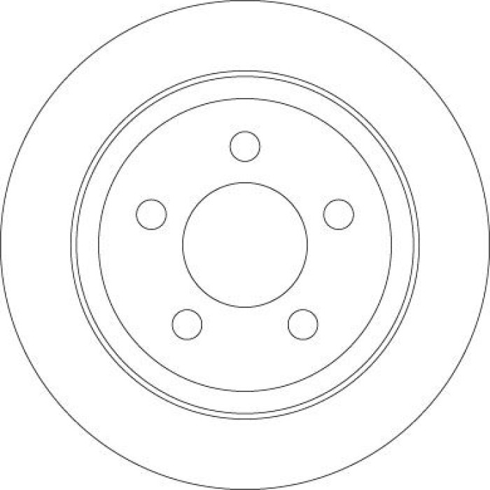 TRW DF6386 Bremsscheibe TRW DF6386 Bremsscheibe