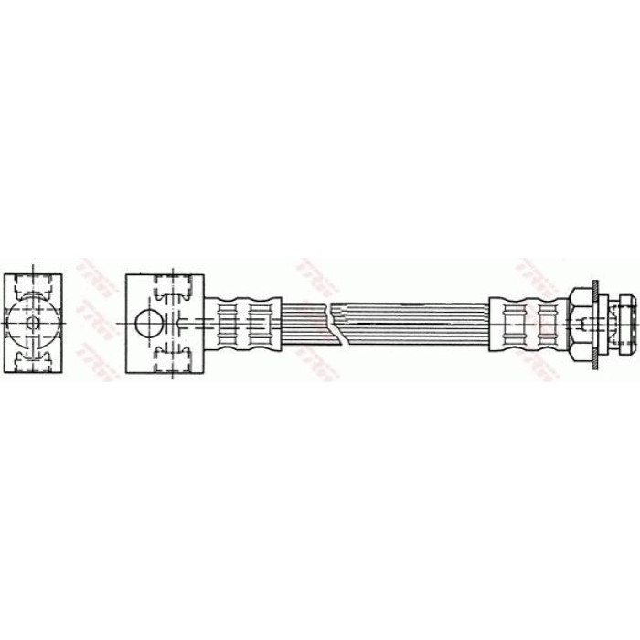 TRW PHA389 Bremsschlauch