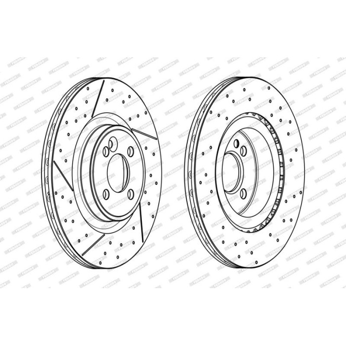 Ferodo DDF2121C Bremsscheibe PREMIER
