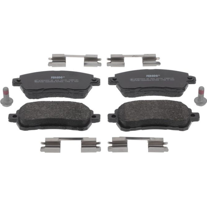 Ferodo FDB5181 Bremsbelagsatz, Scheibenbremse PREMIER ECO FRICTION Ferodo FDB5181 Bremsbelagsatz, Scheibenbremse PREMIER ECO FRICTION