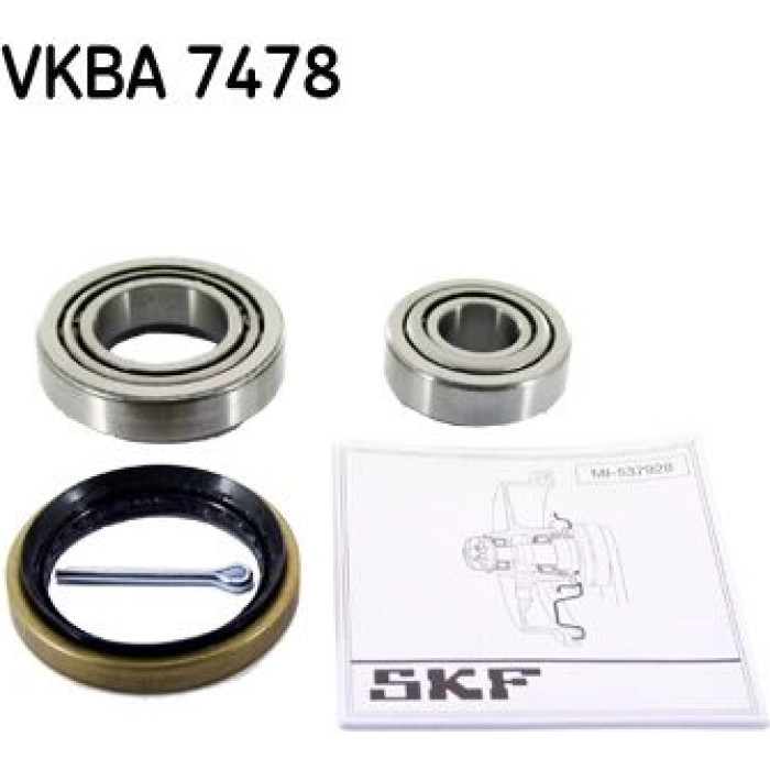 SKF VKBA 7478 Radlagersatz SKF VKBA 7478 Radlagersatz
