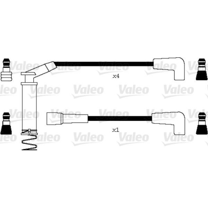 Valeo 346096 Zündleitungssatz