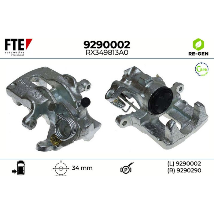 FTE 9290002 Bremssattel FTE 9290002 Bremssattel