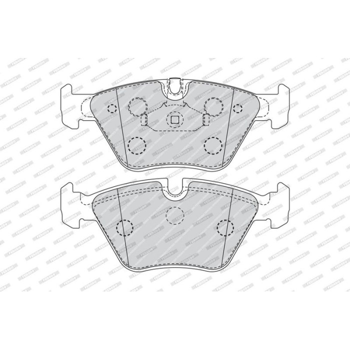 Ferodo FDB4752 Bremsbelagsatz, Scheibenbremse PREMIER ECO FRICTION