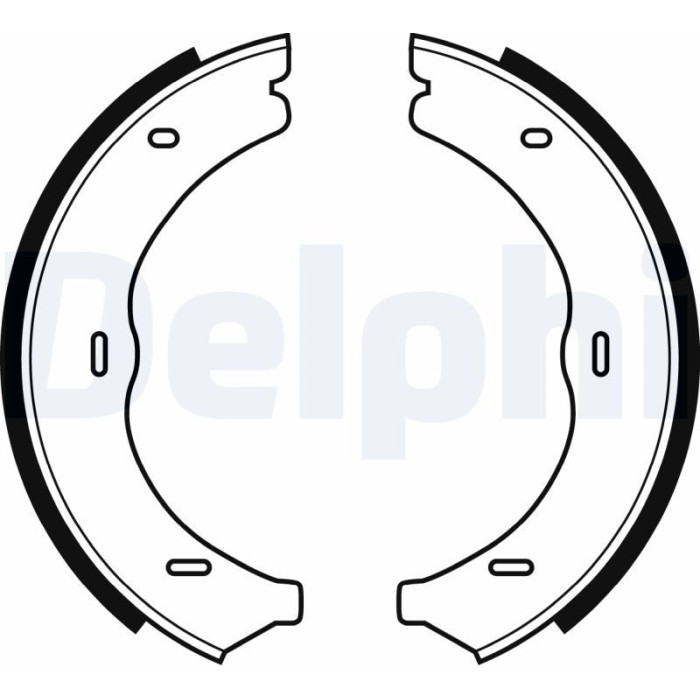 Delphi LS1967 Bremsbackensatz, Feststellbremse Delphi LS1967 Bremsbackensatz, Feststellbremse
