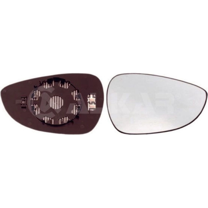 Alkar 6432394 Spiegelglas, Außenspiegel