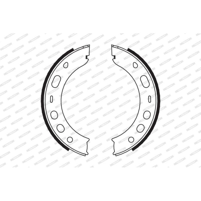 Bremsbackensatz, Feststellbremse FSB667 Bremsbackensatz, Feststellbremse FSB667