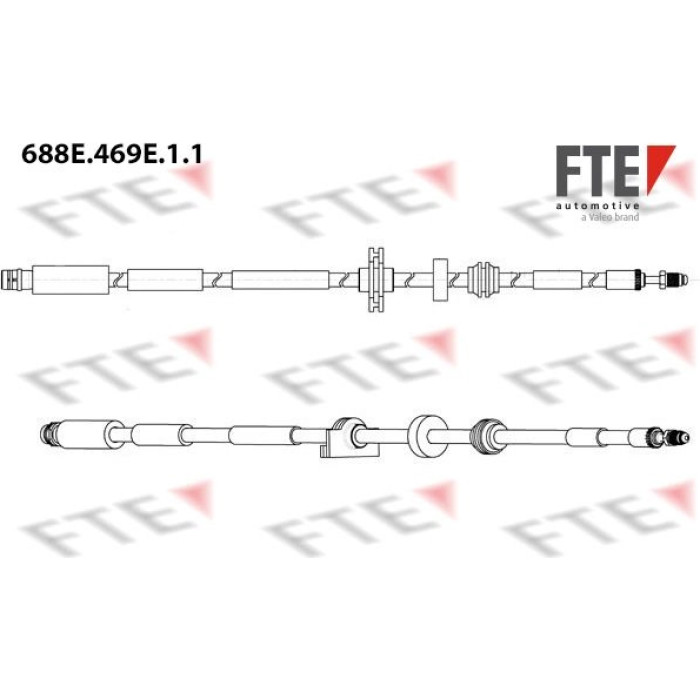 FTE 9240833 Bremsschlauch