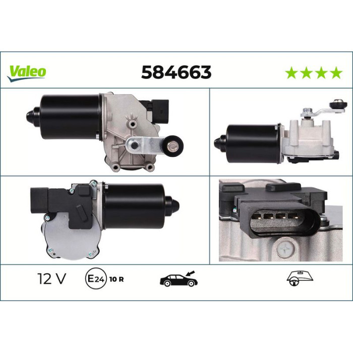 Valeo 584663 Wischermotor Valeo 584663 Wischermotor