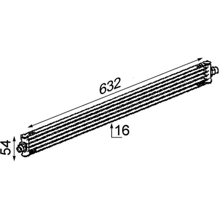 Mahle CLC 17 000P Ölkühler, Automatikgetriebe BEHR Premium Line Mahle CLC 17 000P Ölkühler, Automatikgetriebe BEHR Premium Line