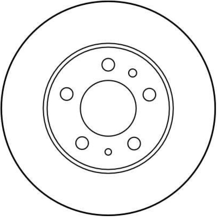 TRW DF1687 Bremsscheibe TRW DF1687 Bremsscheibe